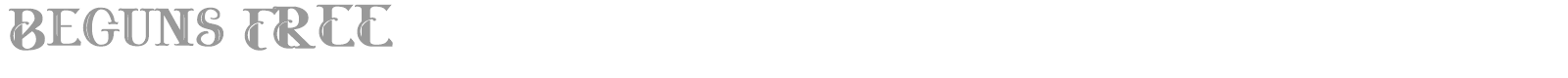 Beguns font preview